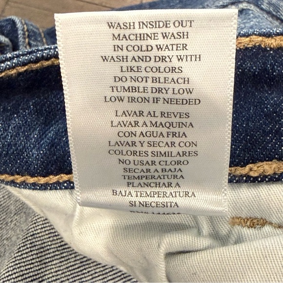 KanCan Signature Mid Rise Ankle Skinny Distressed Medium Wash Raw Hem 24 - Picture 11 of 16